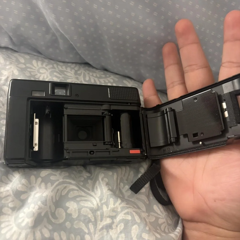 Nikon AF Black and Red Camera